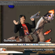 A Photoshop image DougDoug created of Shigeru Miyamoto riding a horse from Red Dead Redemption 2 with a gun from Duke Nukem mounted on its head.